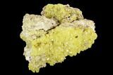 Sulfur Crystal Cluster on Matrix - Nevada #129730-2